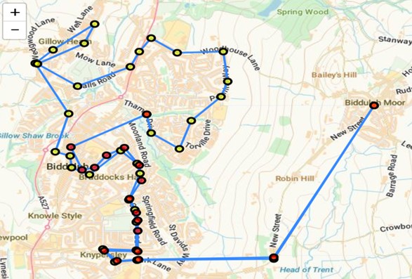 93 Bus Service – Biddulph – The Garden Town of Staffordshire