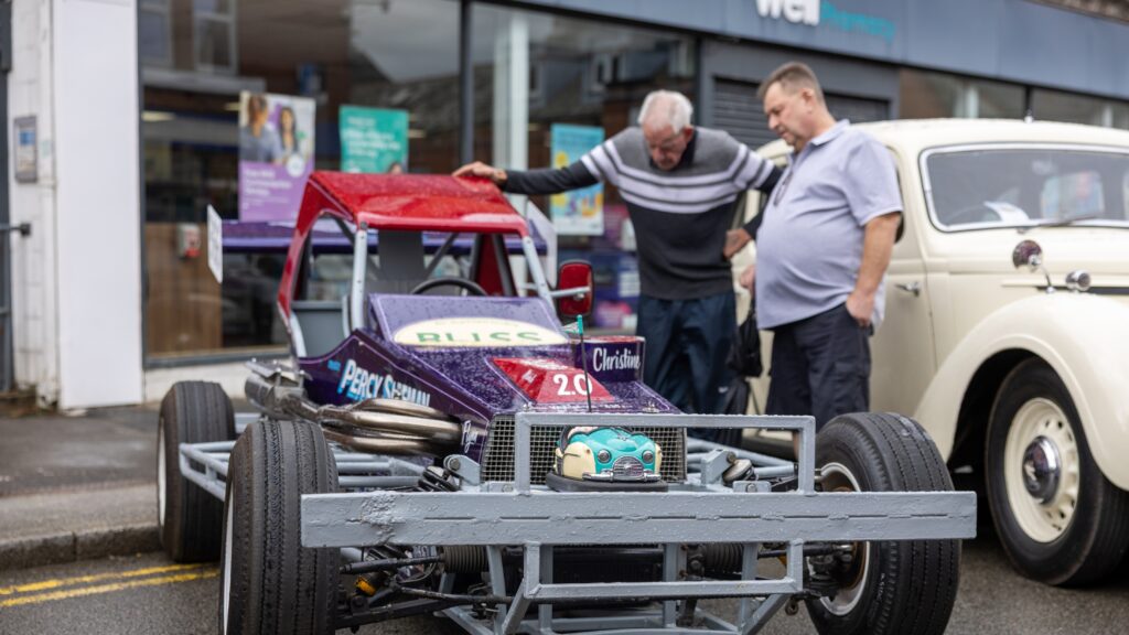 A kit car exhibit